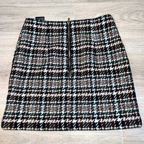 h&m wool brown‎ skirt - Picture 3 of 3